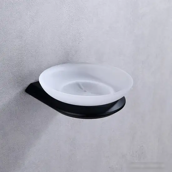 Мыльница Abber Nord AA1558B (черный матовый) – фото товара