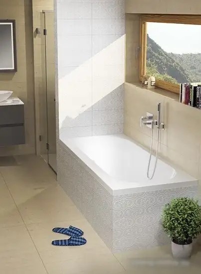 Ванна Riho Carolina 190x80 BB55005 (с ножками и экраном) - фото товара