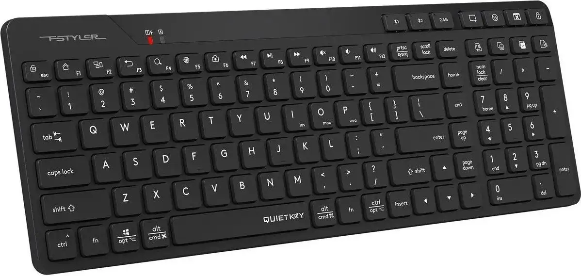 Клавиатура A4Tech Fstyler FBK27C AS (черный) – фото товара