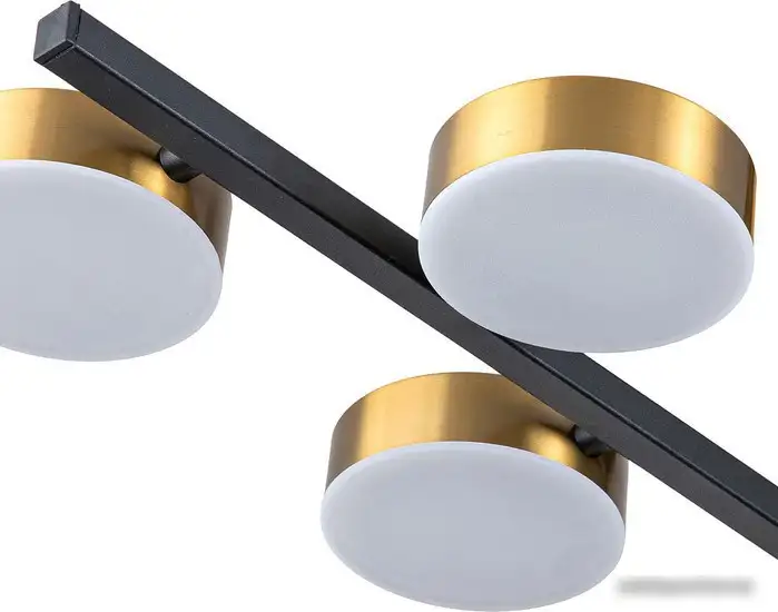 Люстра средней высоты Escada Alcor 10266/6 LED*95W Black/Brass – фото товара