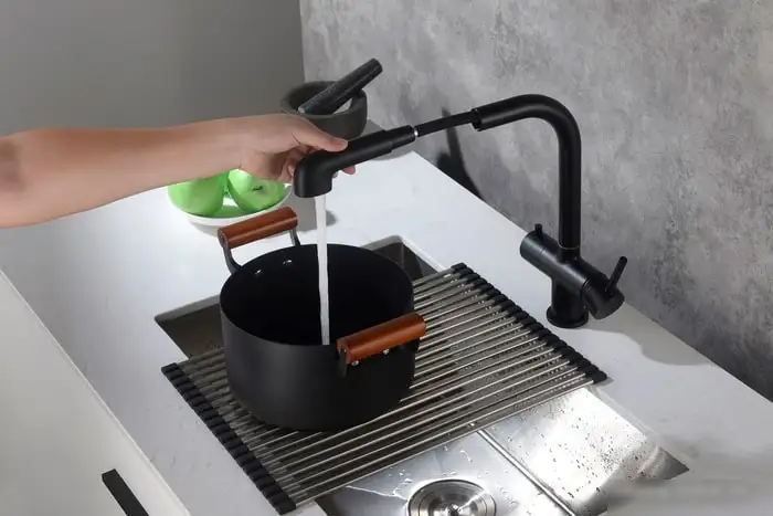 Смеситель Timo Saona 2346/03FL (черный) - фото товара