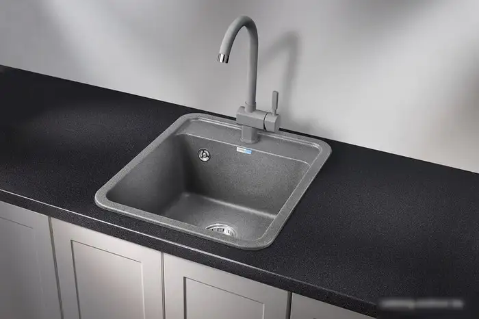 Кухонная мойка Granula ST-4802 (графит) - фото товара