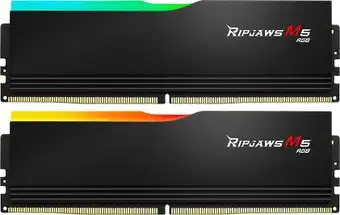 Оперативная память G.Skill Ripjaws M5 RGB 2x16ГБ DDR5 6400 МГц F5-6400J3239G16GX2-RM5RK – изображение в каталоге