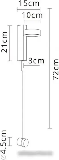 Бра Arte Lamp Mirach A2142AP-10BK – фото товара