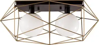 Люстра средней высоты DeLight Collection MX8525-2A (gold/black) – изображение в каталоге