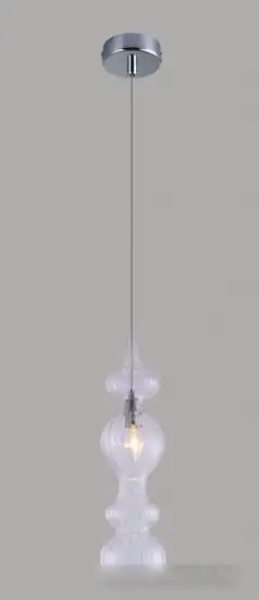 Подвесная люстра Crystal Lux Iris SP1 A Transparent – фото товара