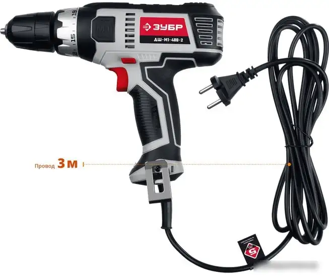 Шуруповерт Зубр ДШ-М1-400-2 – фото товара