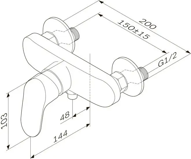 Смеситель AM.PM Like F8020016 - фото товара