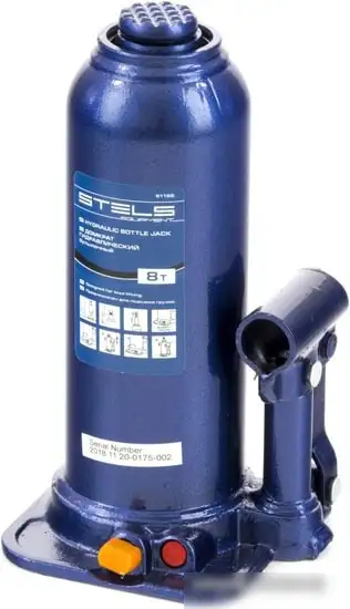 Бутылочный домкрат Stels 51165 8т – фото товара