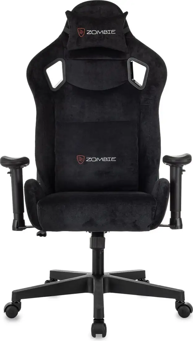 Игровое (геймерское) кресло Zombie Ghost Fabric (черный Light-20) – фото товара