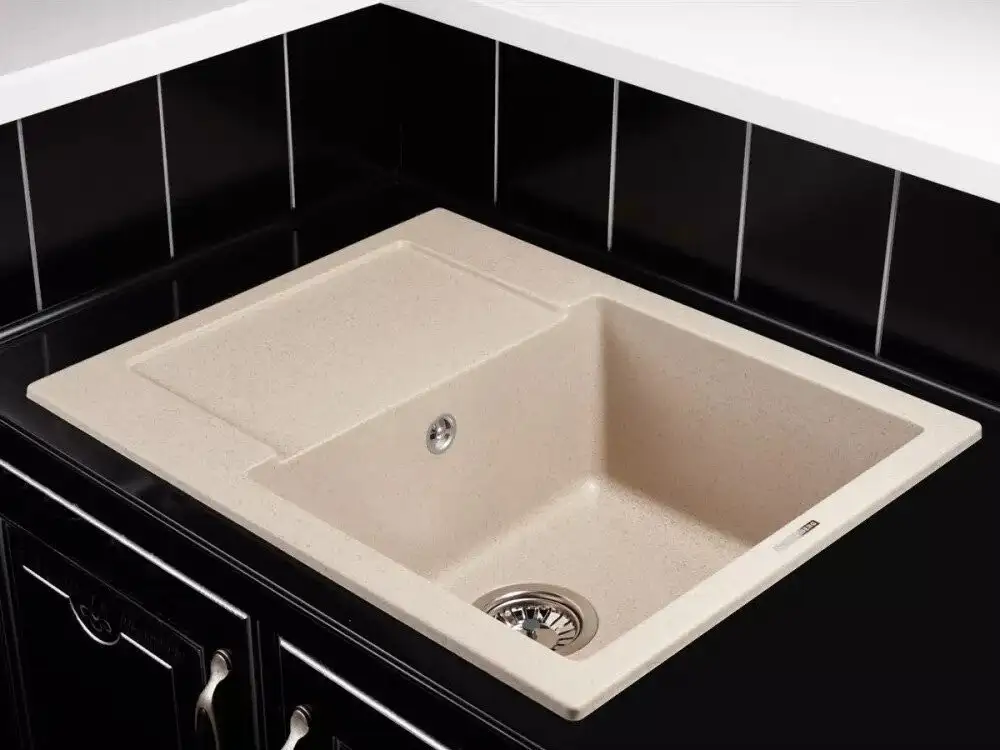 Кухонная мойка KUPPERSBERG Modena 1B1D (бежевый) - фото товара