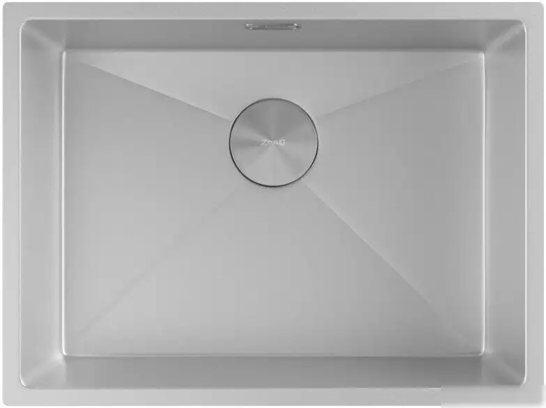 Кухонная мойка ZorG Zerox 59 U / IF Zurinox Steel - фото товара