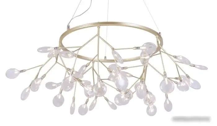 Подвесная люстра Crystal Lux Evita SP45 D Gold/Transparent – фото товара