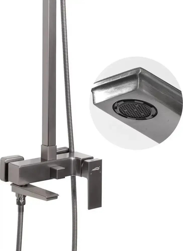 Душевая система Hansberge H5070 (графит) - фото товара