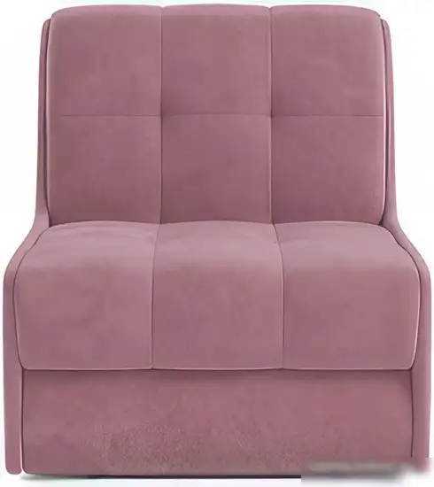 Кресло-кровать Мебель-АРС Барон №2 (велюр, пудра НВ-178 18) – фото товара