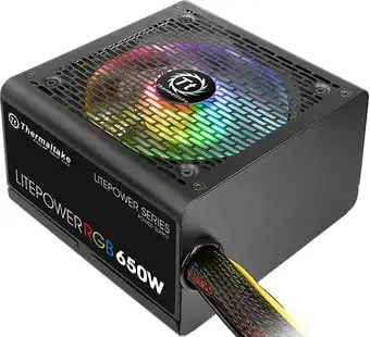 Блок питания Thermaltake Litepower RGB 650W LTP-650AL2NK – изображение в каталоге