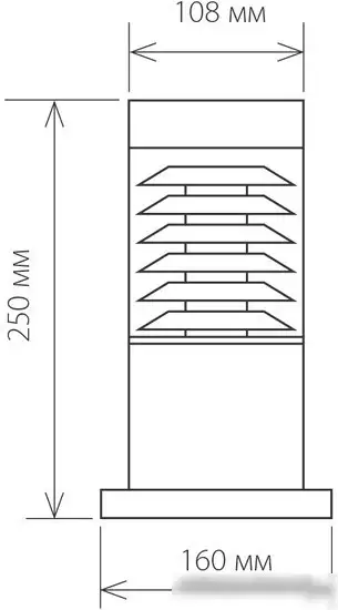 Лампа Elektrostandard 1508 Techno (черный) – фото товара