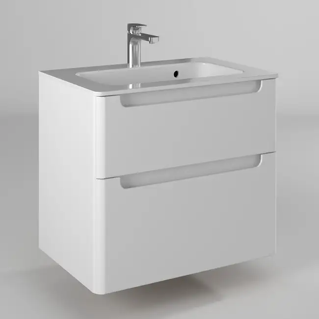 Briz Тумба с умывальником Эстель 100 221 03-18100-16 00 БЕЛ – фото товара