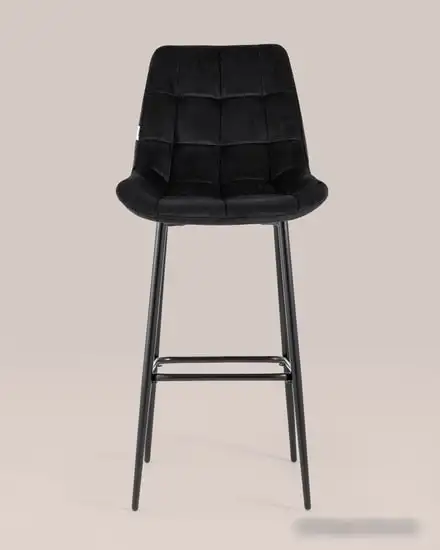 Стул Stool Group Флекс велюр барный (черный) – фото товара
