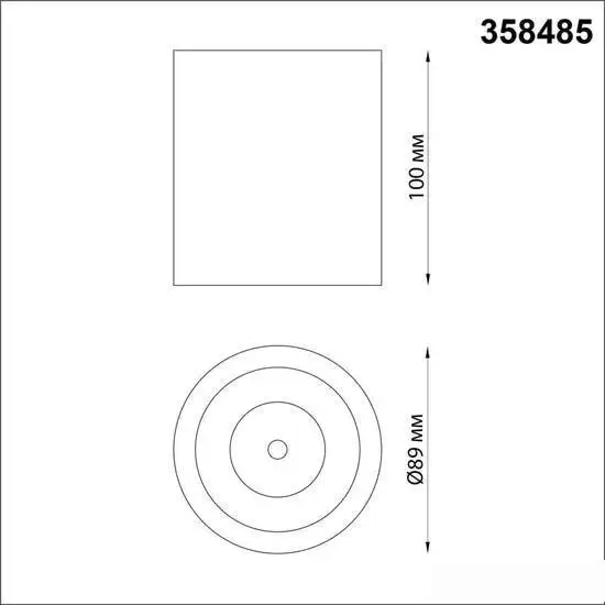 Точечный светильник Novotech Recte 358485 – фото товара