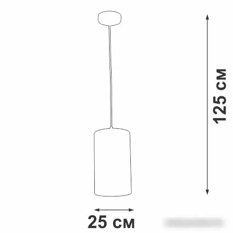 Подвесная люстра Vitaluce V2895-0/1S – фото товара