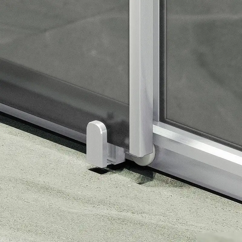 Душевая дверь MaybahGlass 195x150 MGD-1289-5 (графит матовый стекло/хром матовый) - фото товара