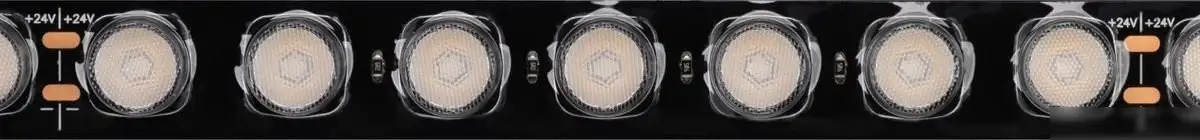 Светодиодная лента Arlight 21W/m 42LED/m 2835SMD теплый белый 5М FLT-PS-A42-BLACK-23mm 24V 040920 – фото товара