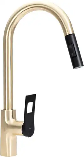 Смеситель Rea Soul B6205 (золотыcтый/черный) - изображение в каталоге