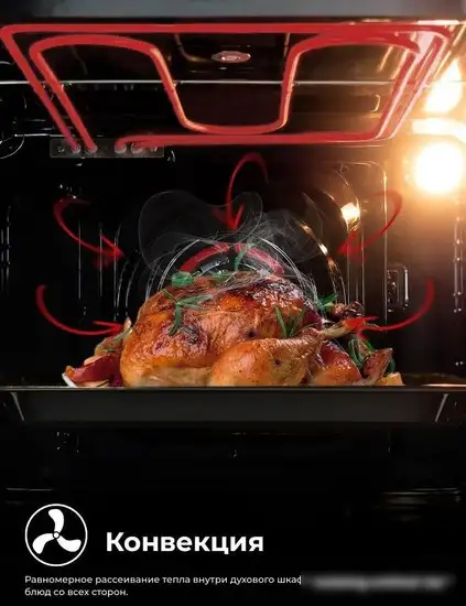 Электрический духовой шкаф LEX EDM 073 BBL - фото товара