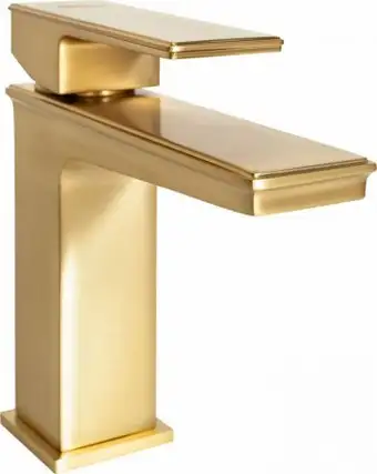 Смеситель Hansberge H1070 (золото матовый) - изображение в каталоге