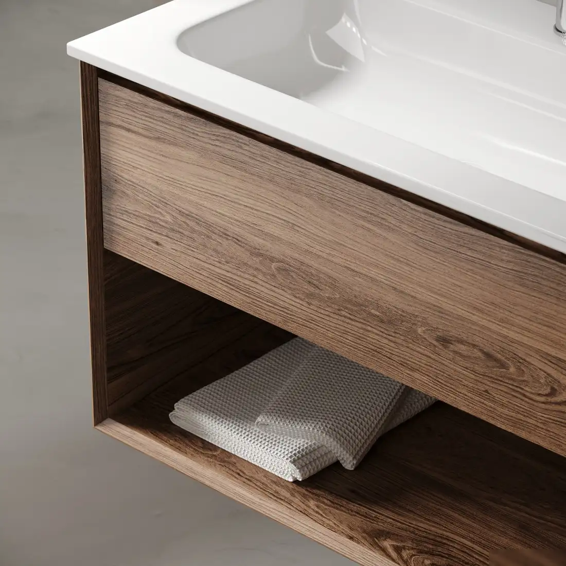 Sancos Тумба под умывальник Marmi 1.0 MR1.080ECH (дуб чарльстон) – фото товара