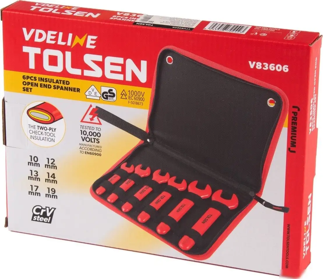 Универсальный набор инструментов Tolsen TTV83306 (6 предметов) – фото товара