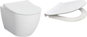 Унитаз подвесной Vitra Mia Round 7510B003-0075+801-003-019 - изображение в каталоге