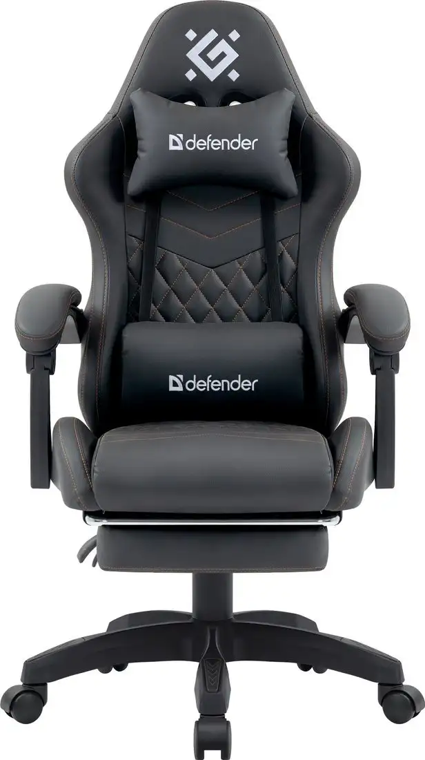 Игровое (геймерское) кресло Defender Bora (черный) – фото товара