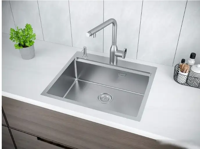 Кухонная мойка Paulmark PM705951-BS - фото товара