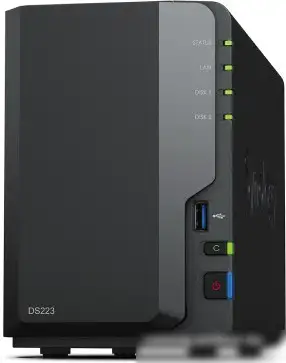 Сетевой накопитель Synology DiskStation DS223 – фото товара