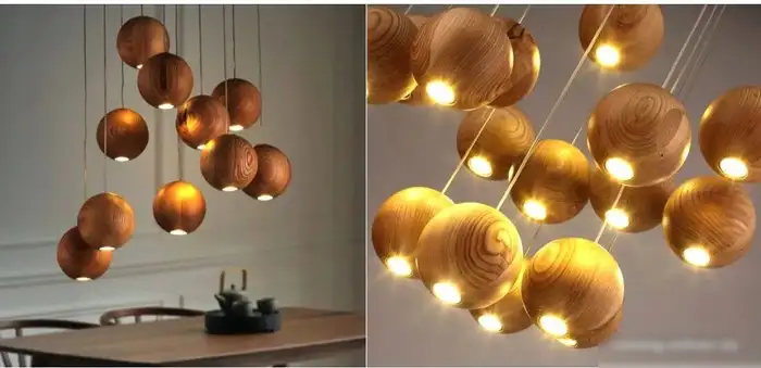 Подвесная люстра ImperiumLoft Lofter wooden sphere 40.157 73428-22 – фото товара