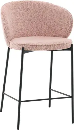 Стул Stool Group Тисдейл LV-115-S390-01 (букле розово-персиковый) – изображение в каталоге