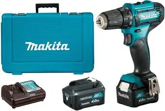 Дрель-шуруповерт Makita DF333DWME (с 2-мя АКБ, кейс) – изображение в каталоге