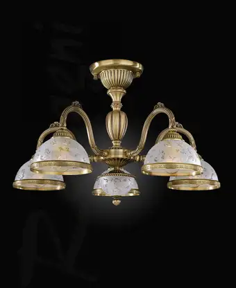 Люстра средней высоты Reccagni Angelo 6222 PL 6222/5 – изображение в каталоге