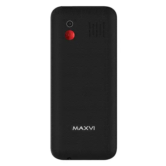 Кнопочный телефон Maxvi B35 (черный) – фото товара