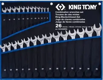 Набор ключей King Tony 12D26MRN (26 предметов)