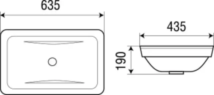 Умывальник WeltWasser Deilbach 6044 - фото товара