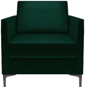 Интерьерное кресло Brioli Ганс (L15/зеленый) – изображение в каталоге