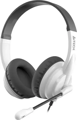 Наушники A4Tech HU-10 (белый) – изображение в каталоге