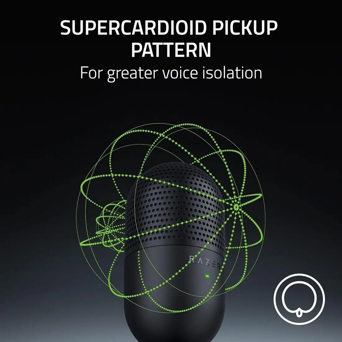 Проводной микрофон Razer Seiren V3 Mini – фото товара