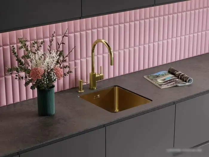 Кухонная мойка Omoikiri Tadzava 39-U/I-LG 4993262 (светлое золото) - фото товара