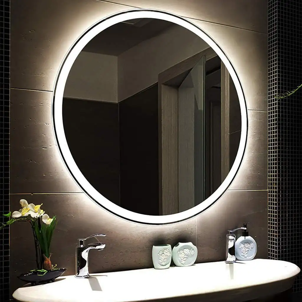 Пекам Зеркало Ring1 90x90 Ring1-90x90B (с подсветкой и бесконтактным сенсором) – фото товара