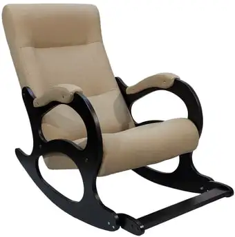 Кресло-качалка Бастион 2 с подножкой (рогожка, united 3) – изображение в каталоге