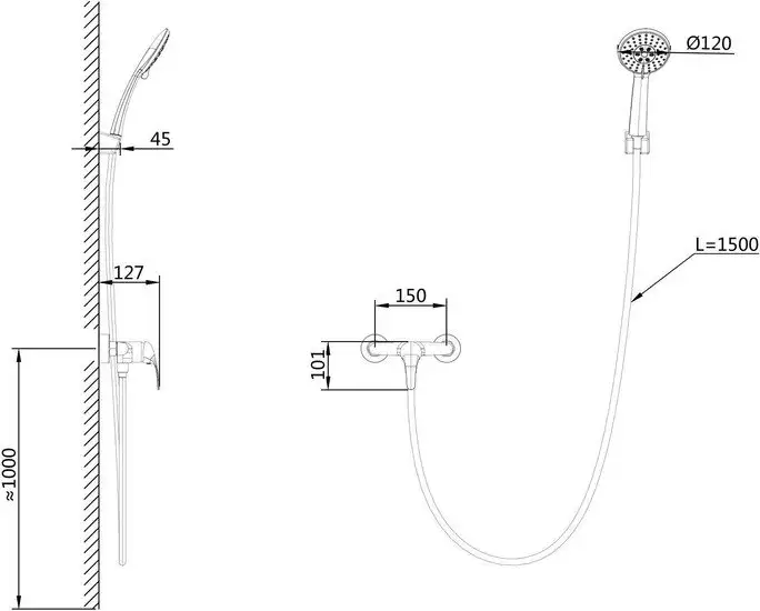 Смеситель Wonzon&Woghand WW-4540-BGG - фото товара